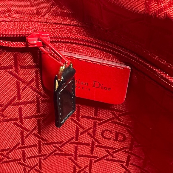 Dior Black Quilted Handbag with Gold Accents - Picture 16 of 16